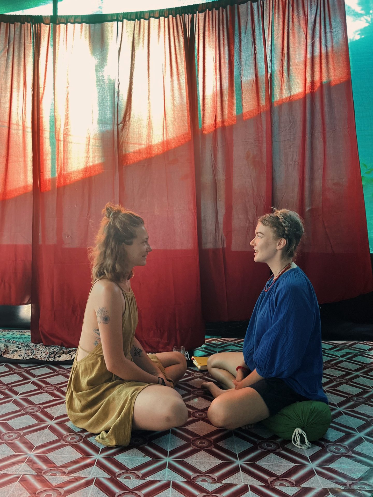Women anchored together in sacred community
